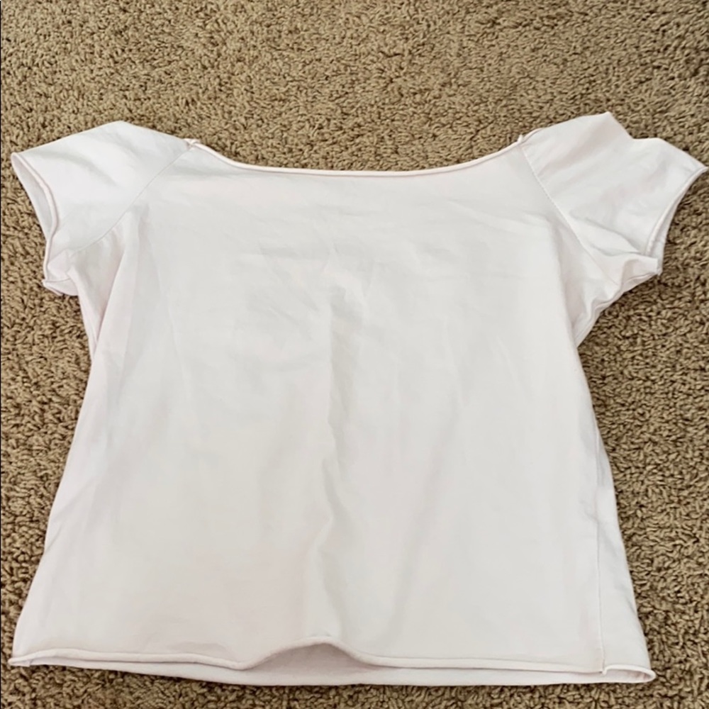 baby pink top